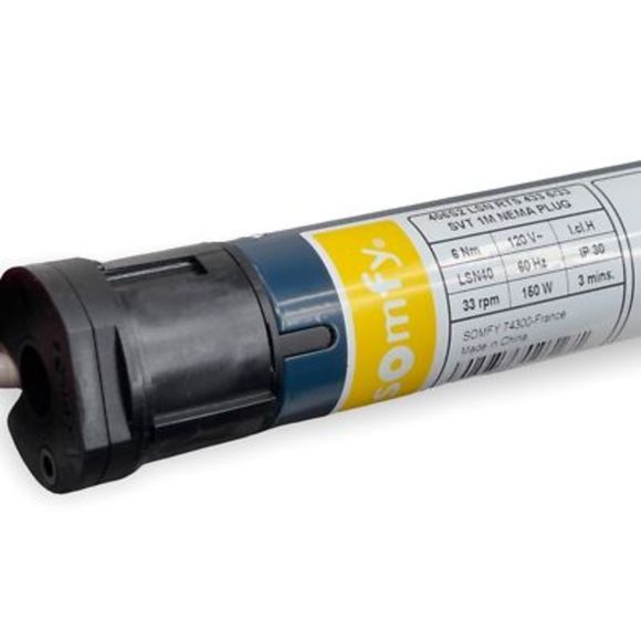 Somfy 74300 France Tubular Motor Roller Blind Black 120V 33 RPM 3 Minutes 1m - Picture 2 of 12